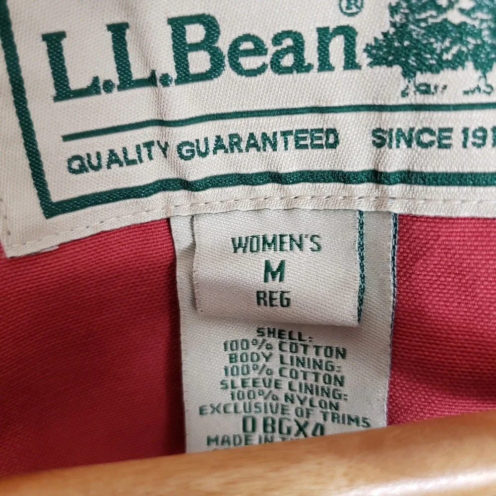 L.L. Bean bean chore